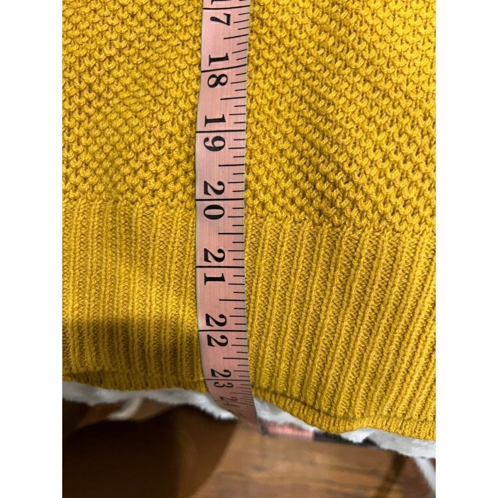 Time and tru Mustard yellow knit top size Small NWT - Picture 6 of 8